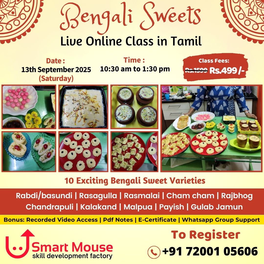 Bengali Sweets Class