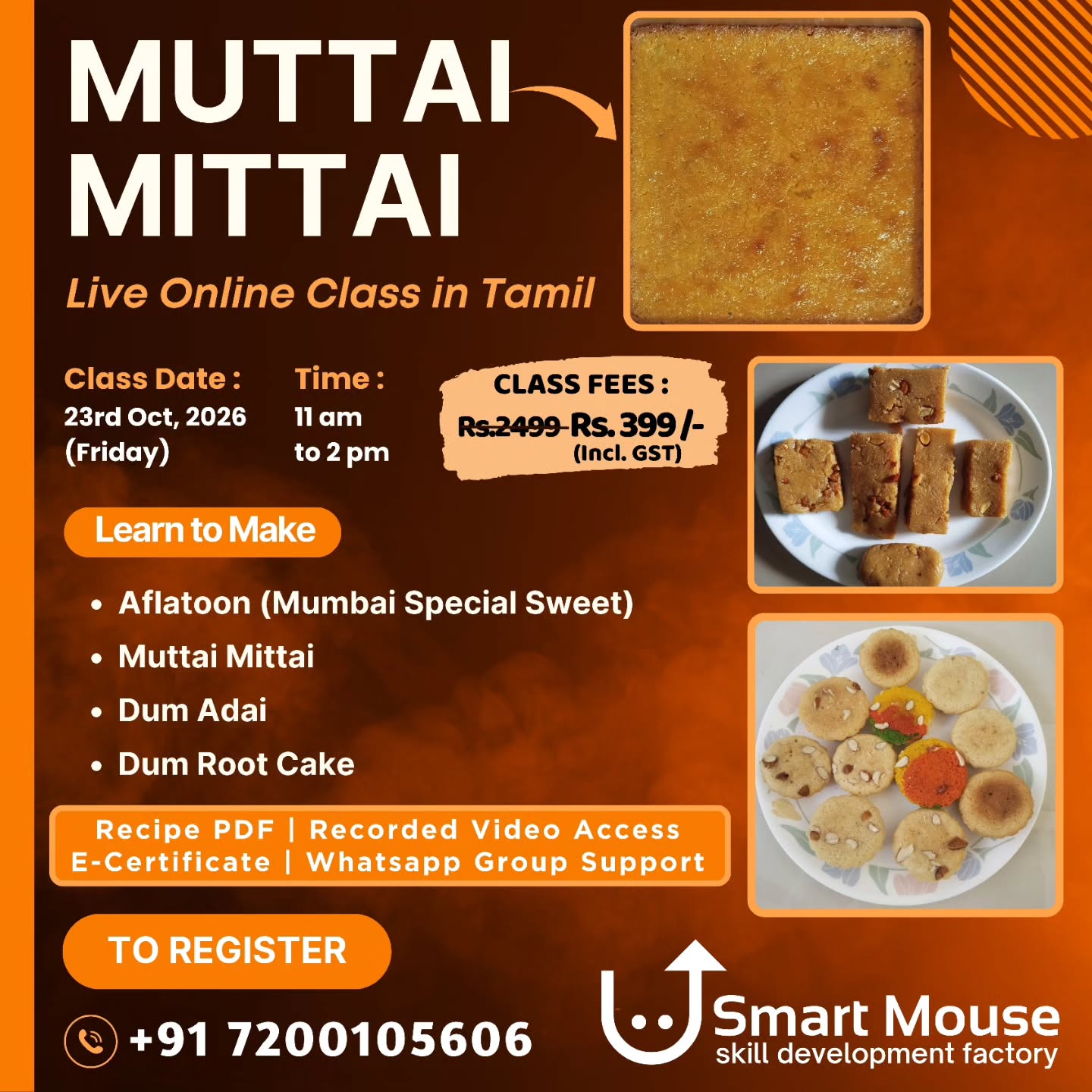 Muttai Mittai - Live Online Class in Tamil